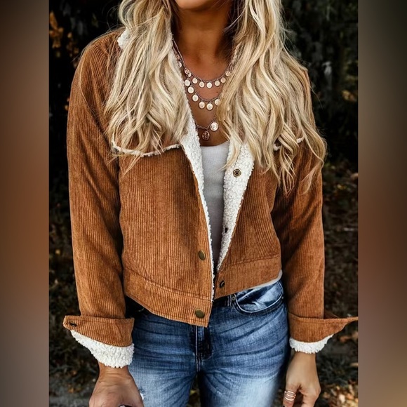 Women's Outerwear Solid Casual Fashion Short Jacket - Picture 1 of 2